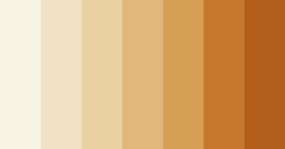 Download golden dusk color palette PNG image (landscape)