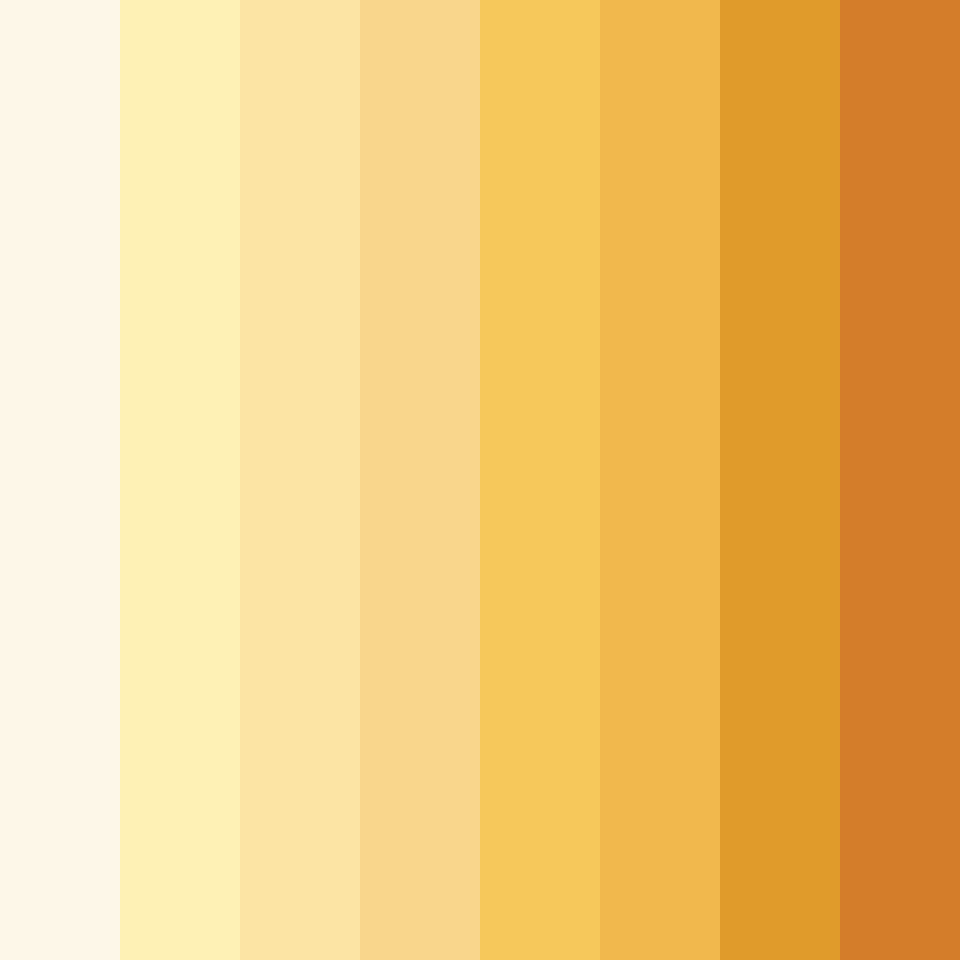 Download sunlit honeydew color palette PNG image (square)