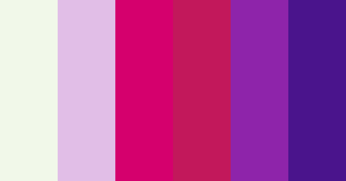 Download garden of whimsy color palette PNG image (landscape)