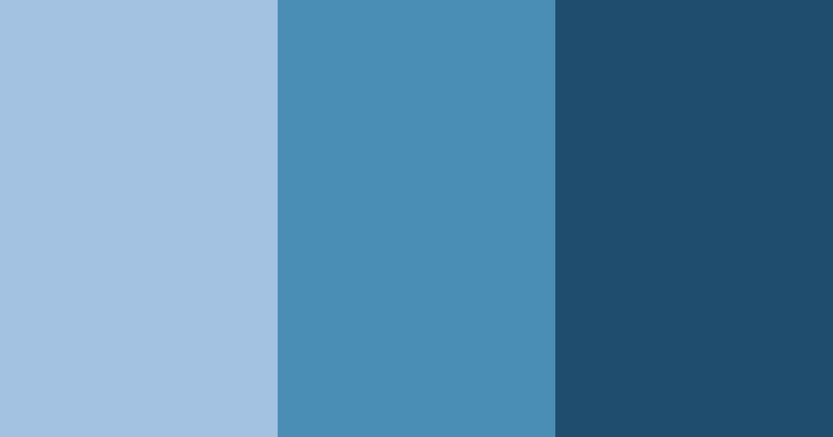 Download cool blue color palette PNG image (landscape)