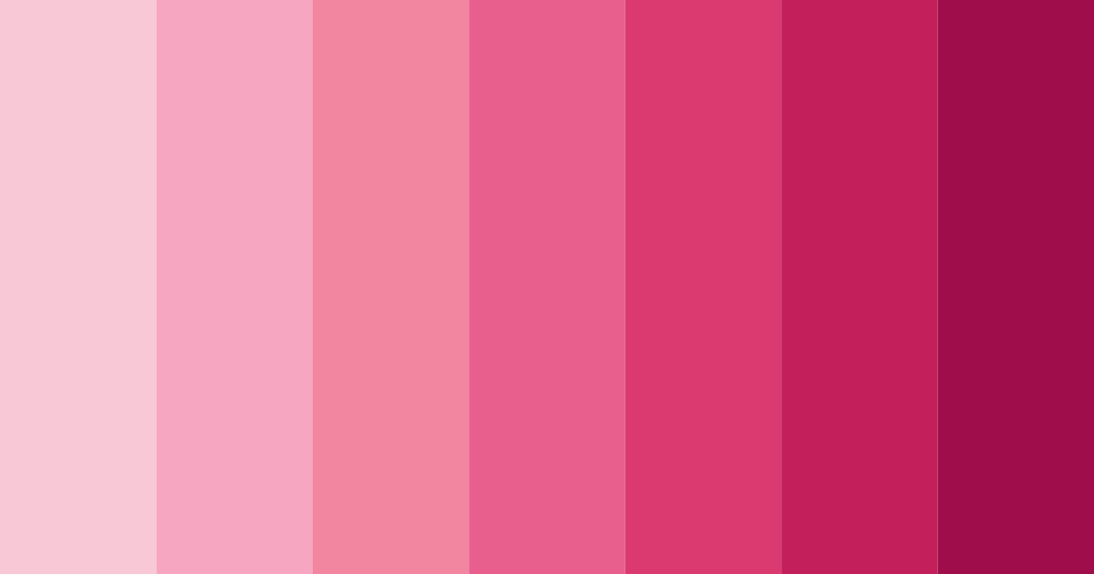 Download blushing saja dreams color palette PNG image (landscape)