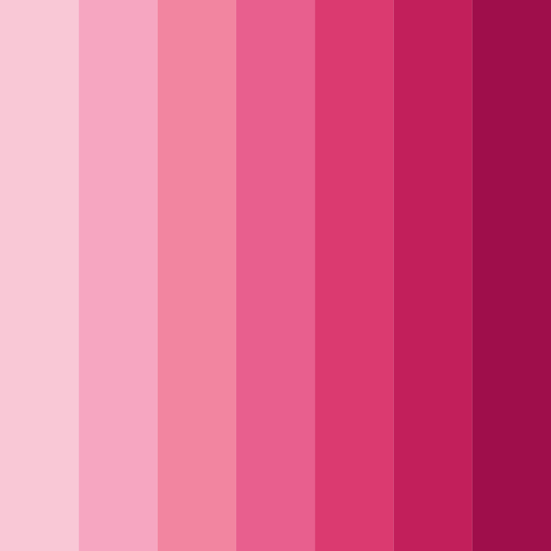 Download blushing saja dreams color palette PNG image (square)