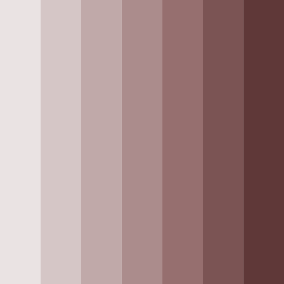 Download shades of black color palette PNG image (square)