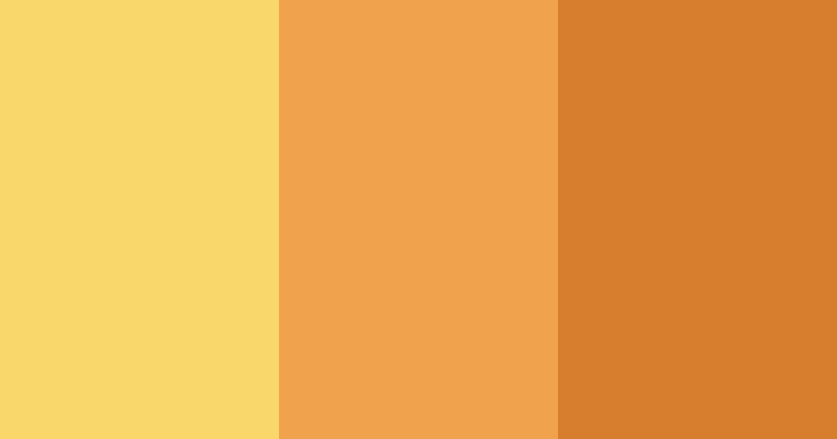 Download golden ember glow color palette PNG image (landscape)