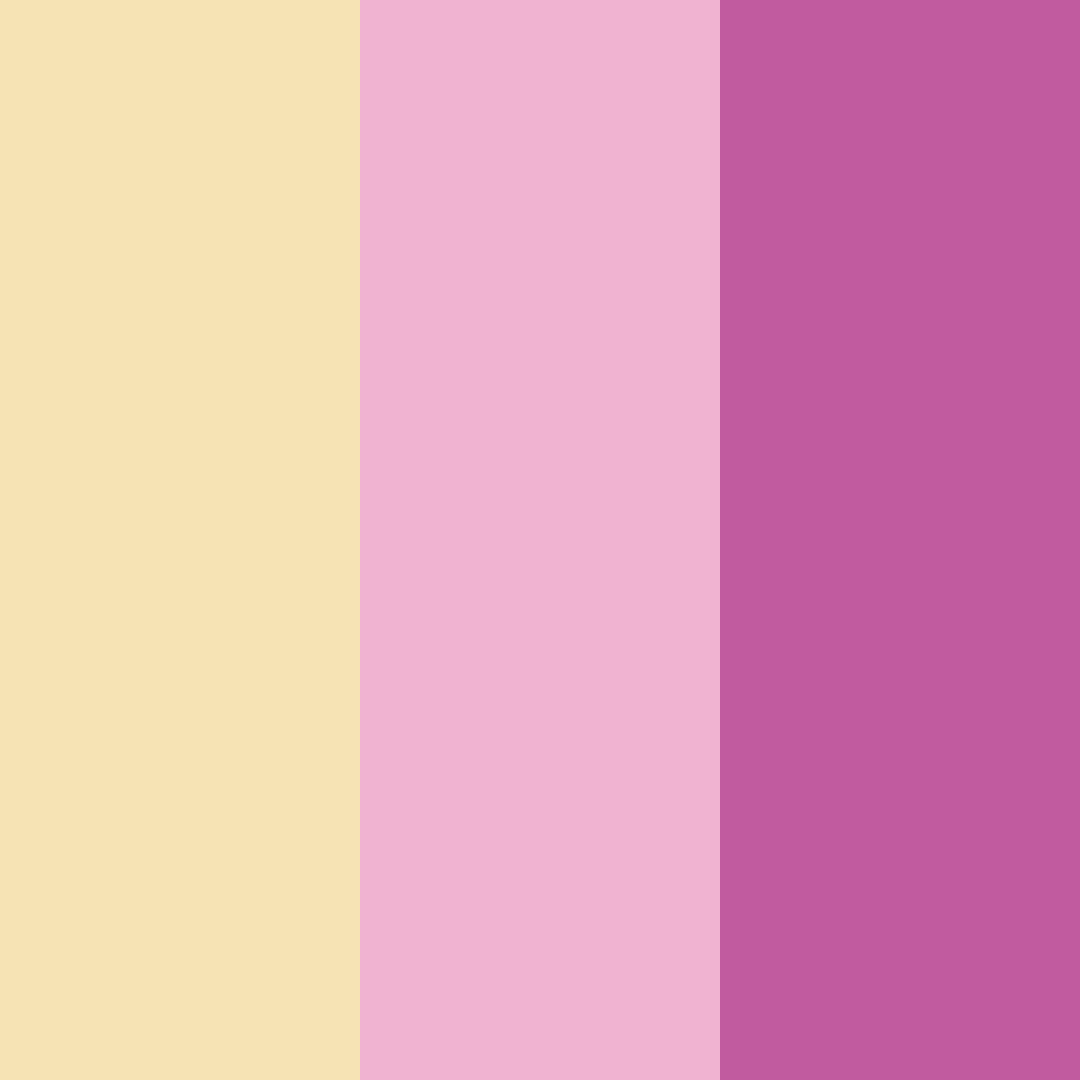 Download pink butterfly color palette PNG image (square)