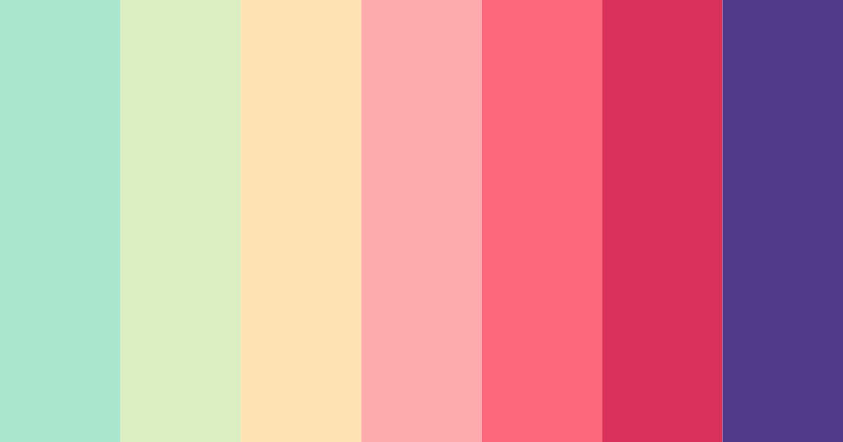 Download vibrant green color palette PNG image (landscape)