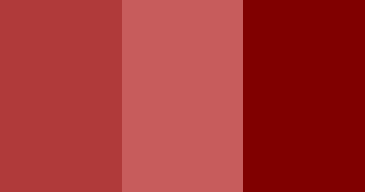 Download dark red color palette PNG image (landscape)