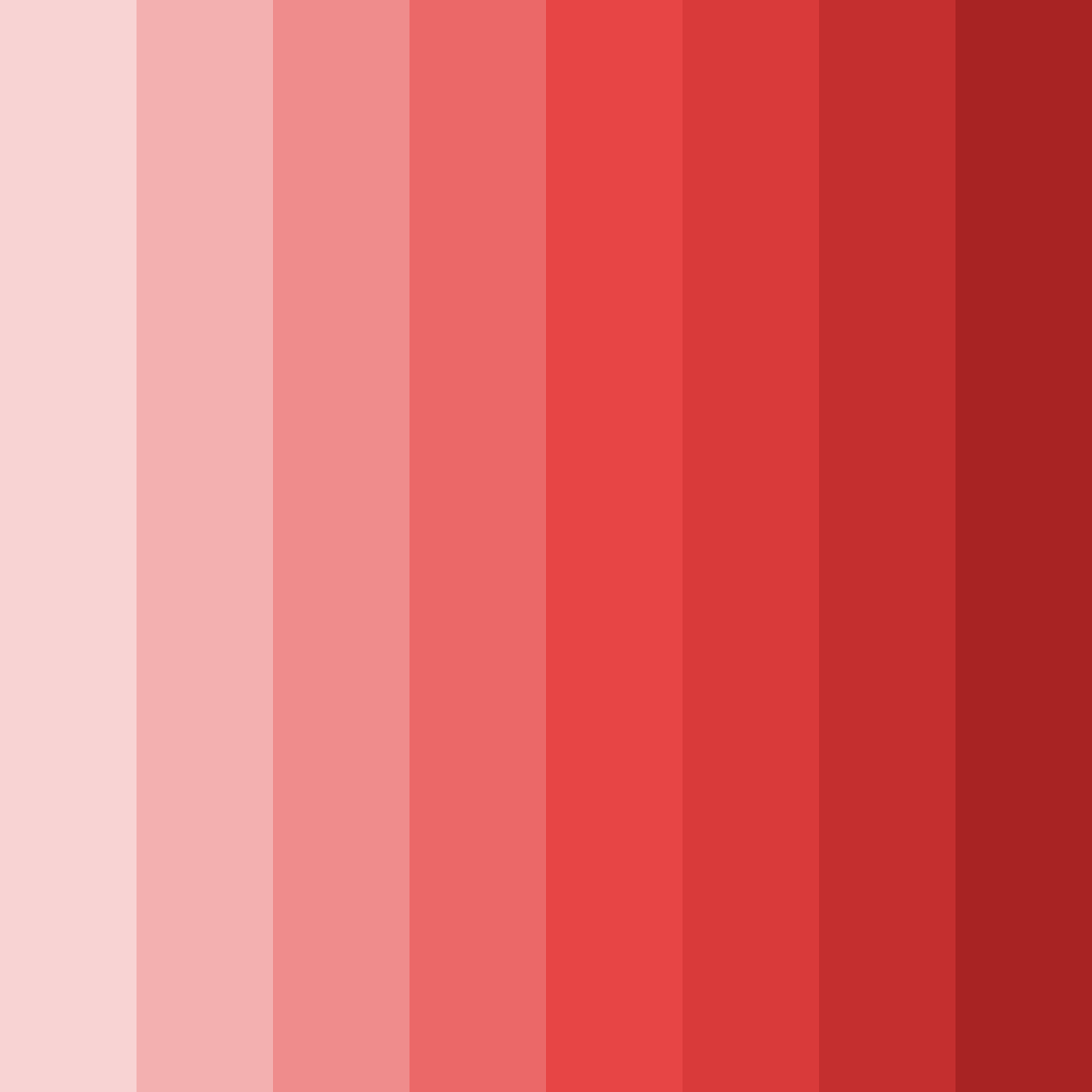 Download faded red shades color palette PNG image (square)