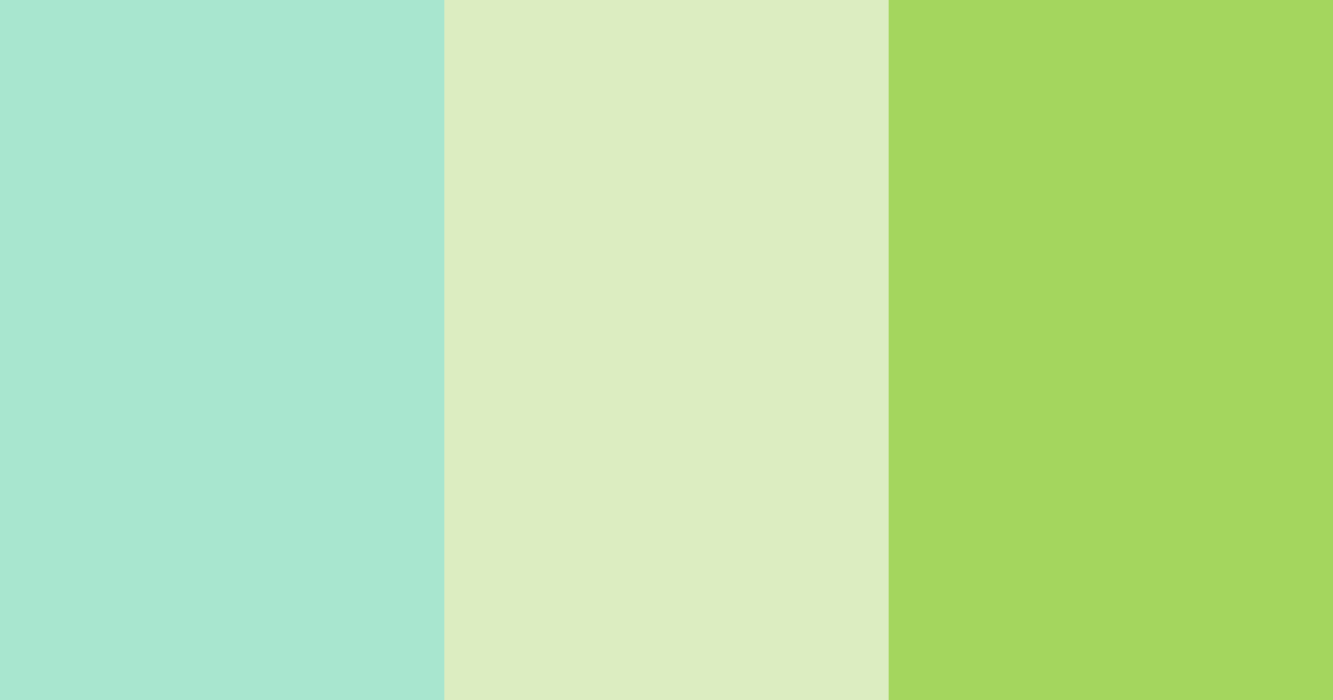 Download shades of greenery color palette PNG image (landscape)