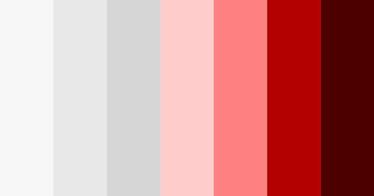 Download red shades of gray color palette PNG image (landscape)