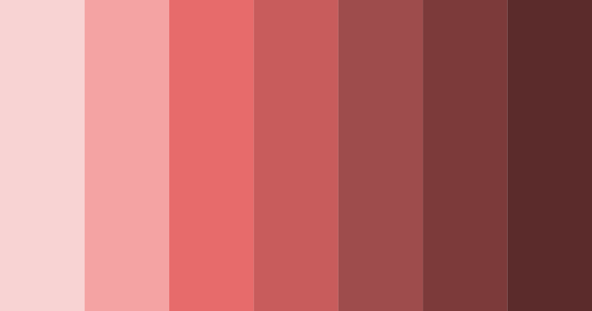 Download shades of red gray color palette PNG image (landscape)