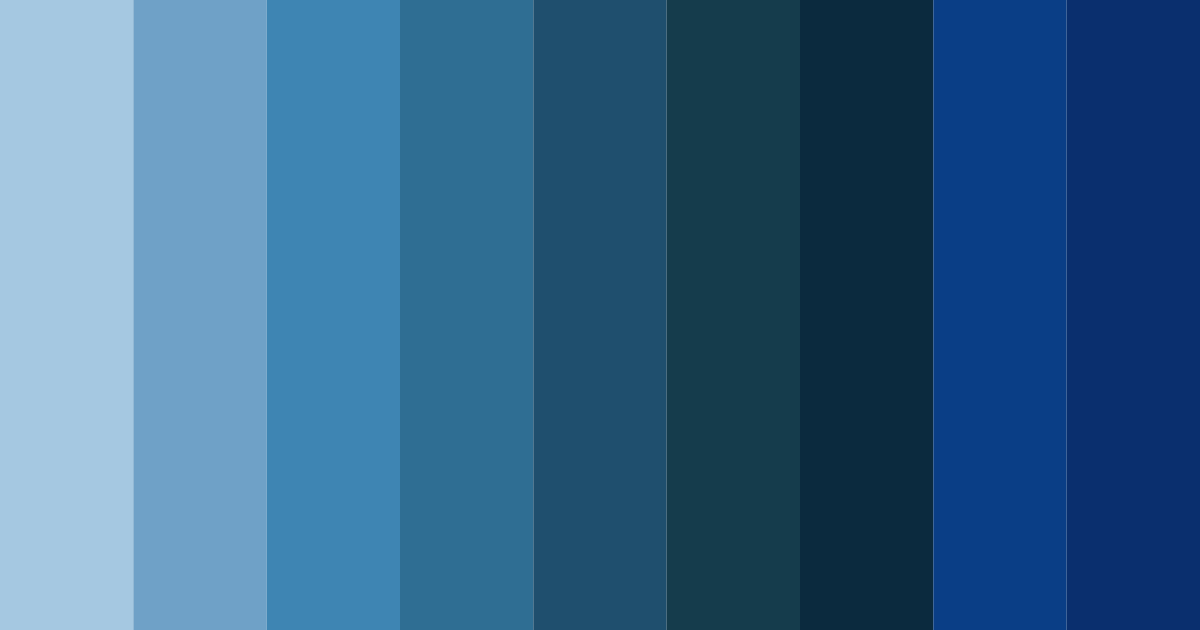 Download deep ocean harmony color palette PNG image (landscape)