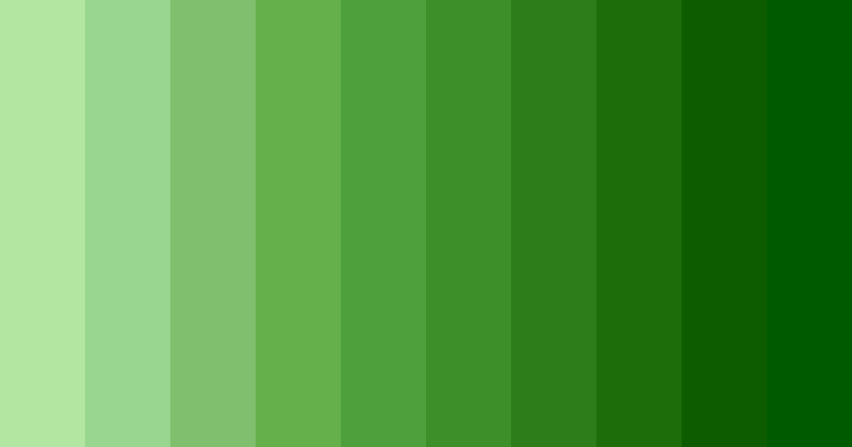 Download apple green shades color palette PNG image (landscape)