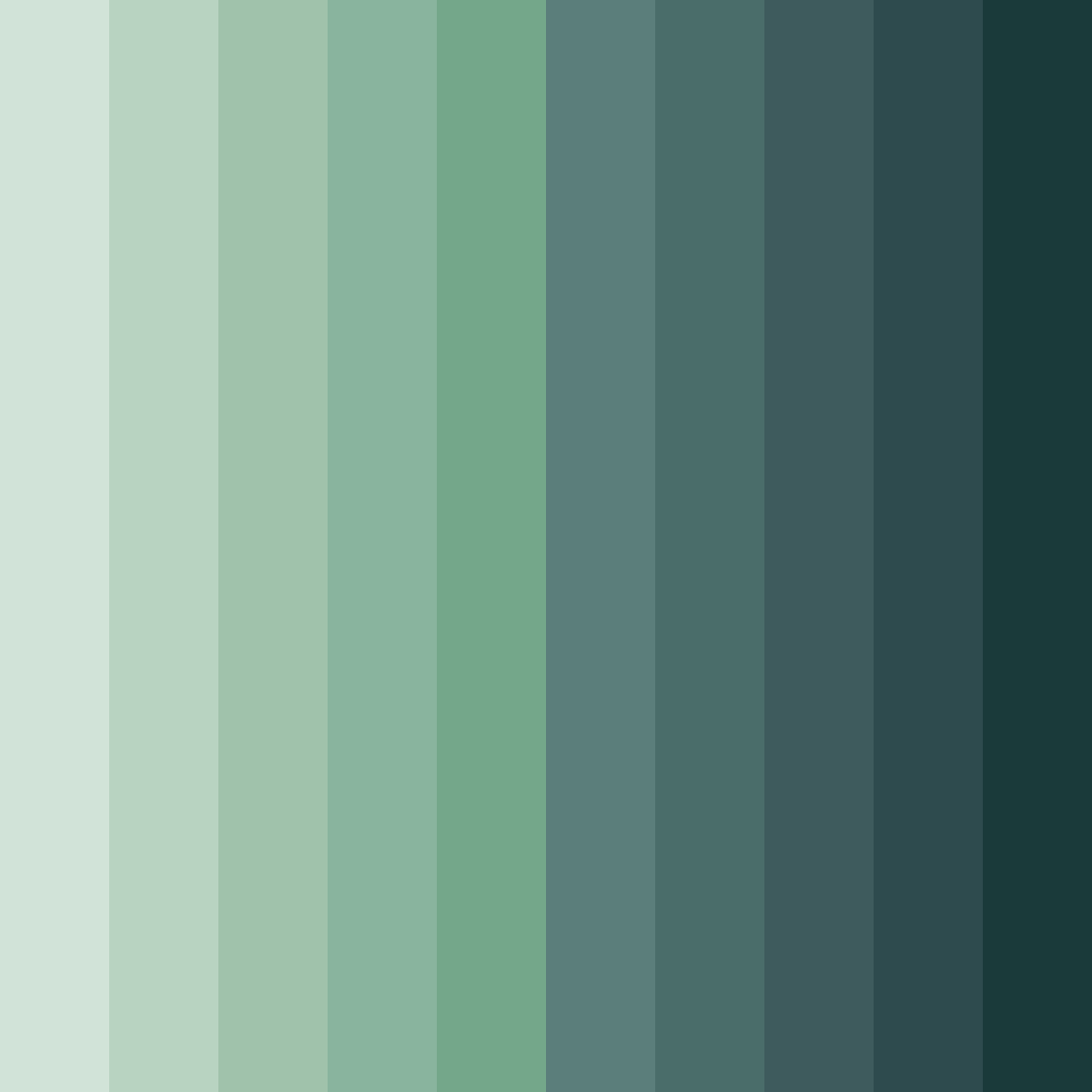 Download whispering sage color palette PNG image (square)