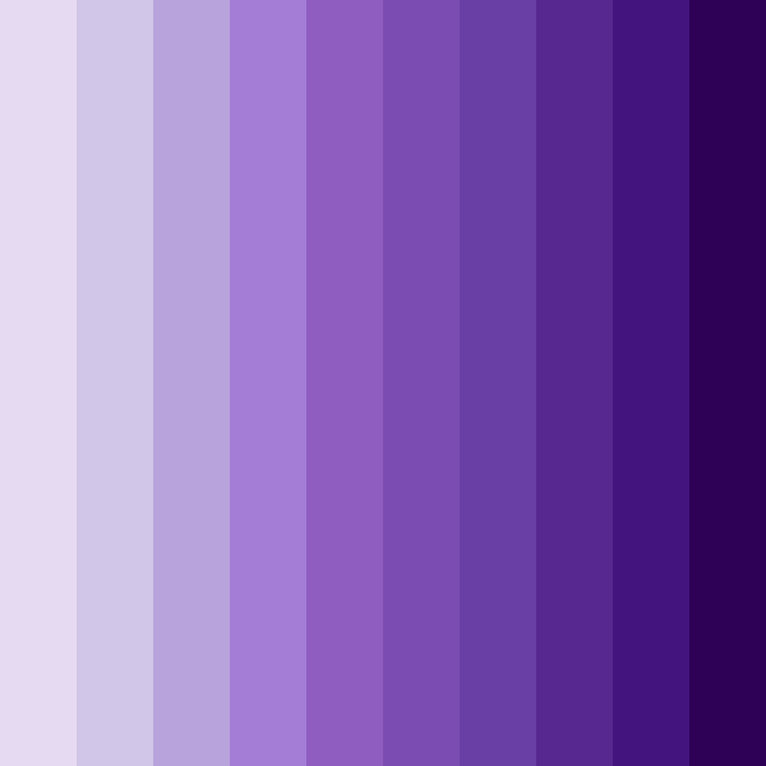 Download vibrant lilac color palette PNG image (square)