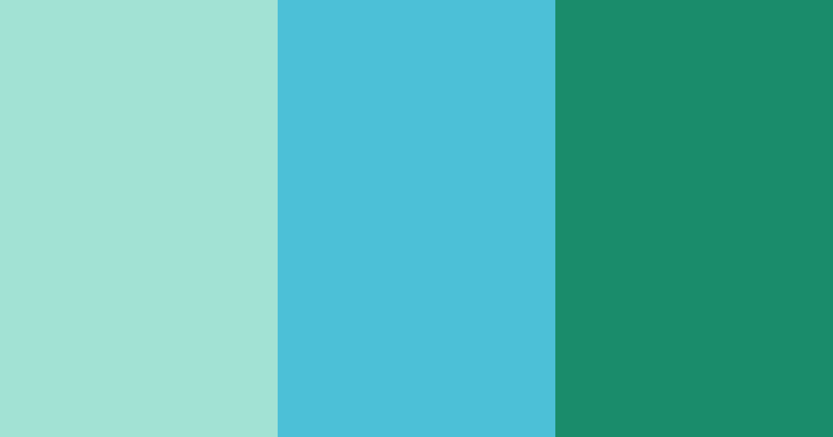 Download galactic emeralds color palette PNG image (landscape)