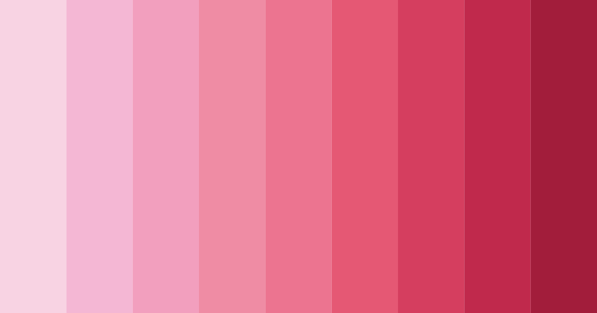 Download whimsical blossoms color palette PNG image (landscape)