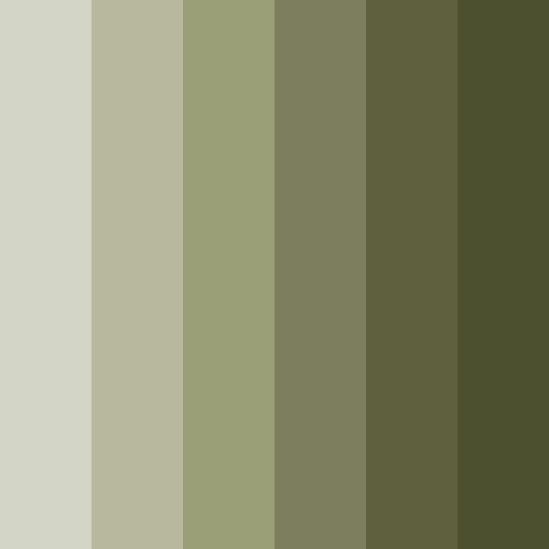 Download muted olive green color palette PNG image (square)