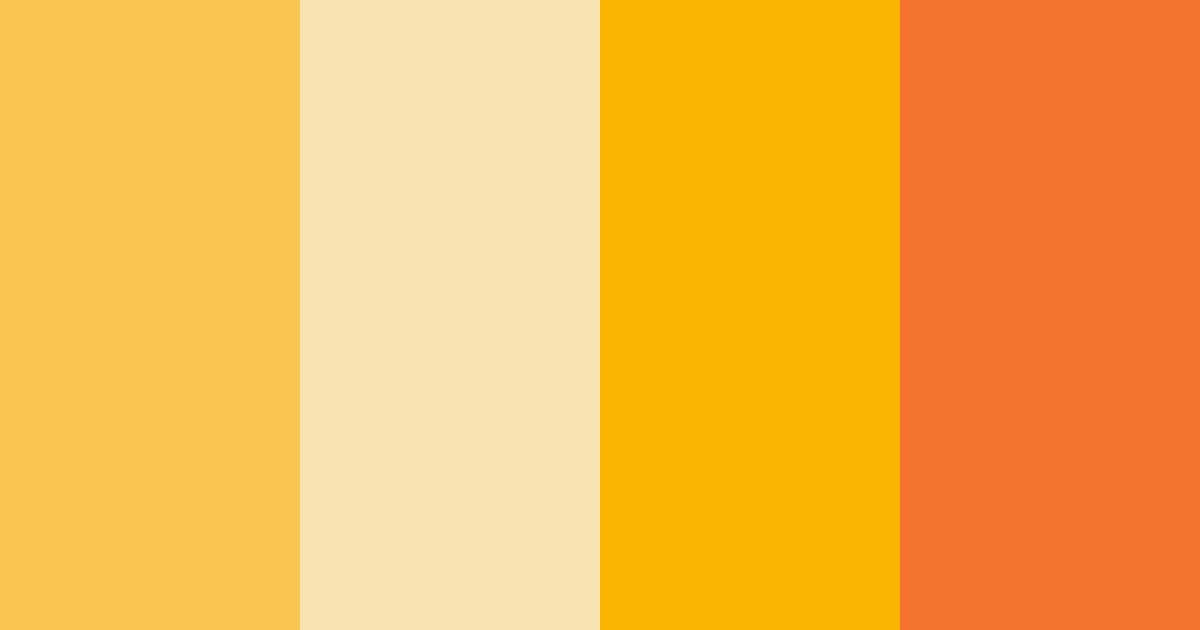 Download citrus sunrise color palette PNG image (landscape)