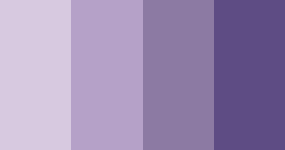 Download muted purple shades color palette PNG image (landscape)
