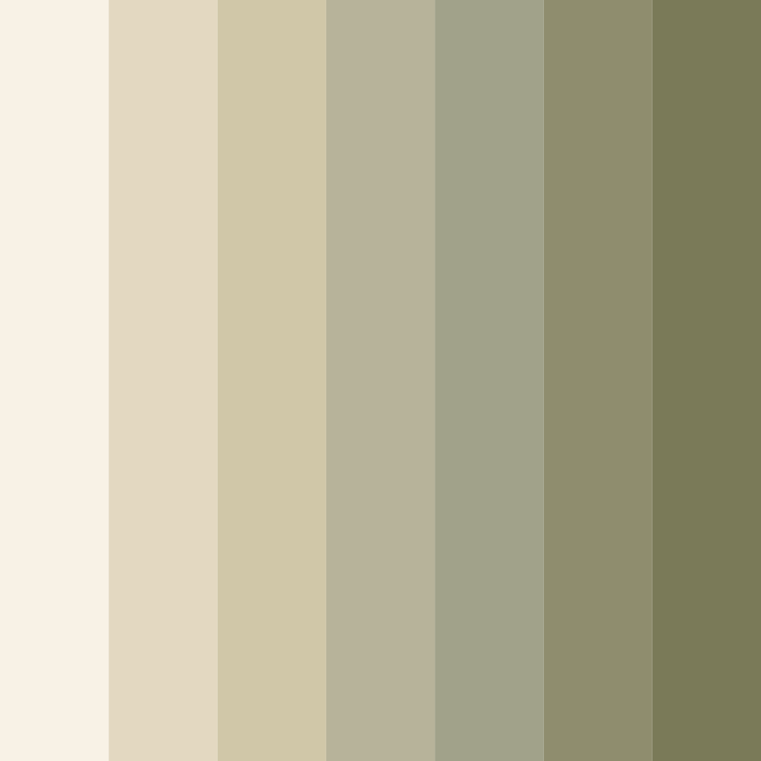 Download soft sandstone whisper color palette PNG image (square)