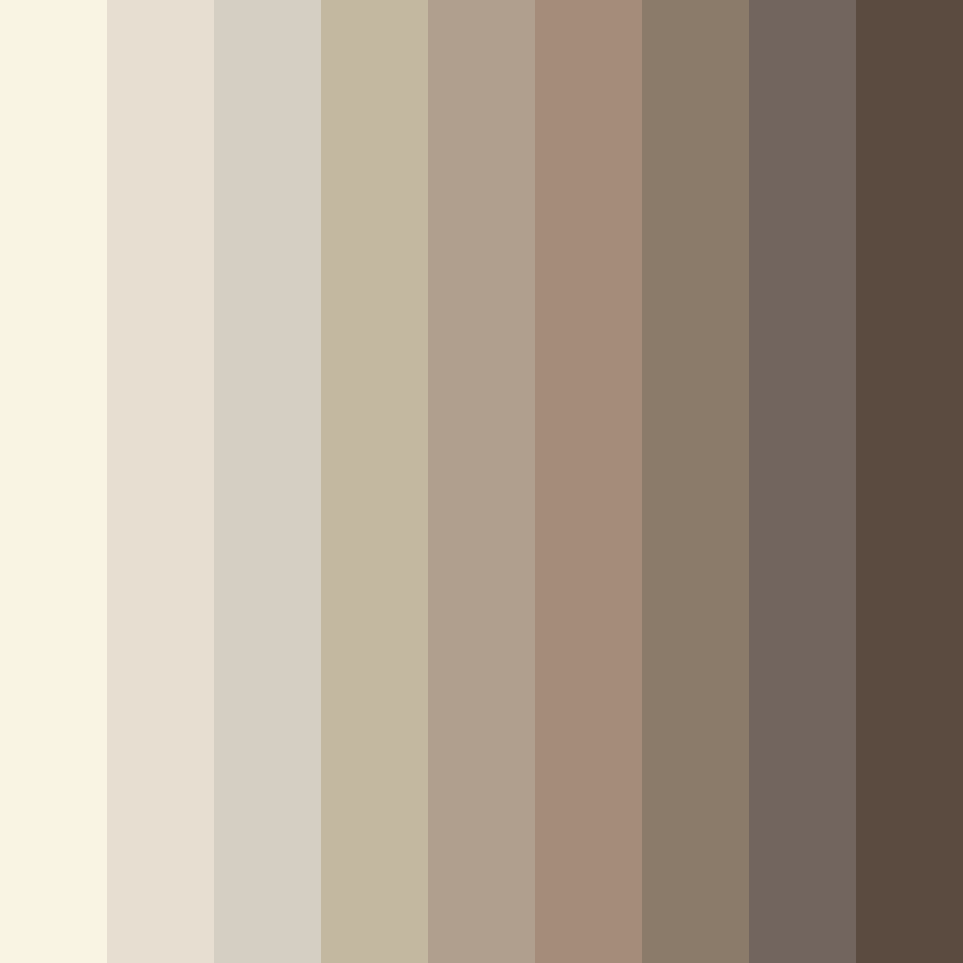 Download whispers of warmth color palette PNG image (square)