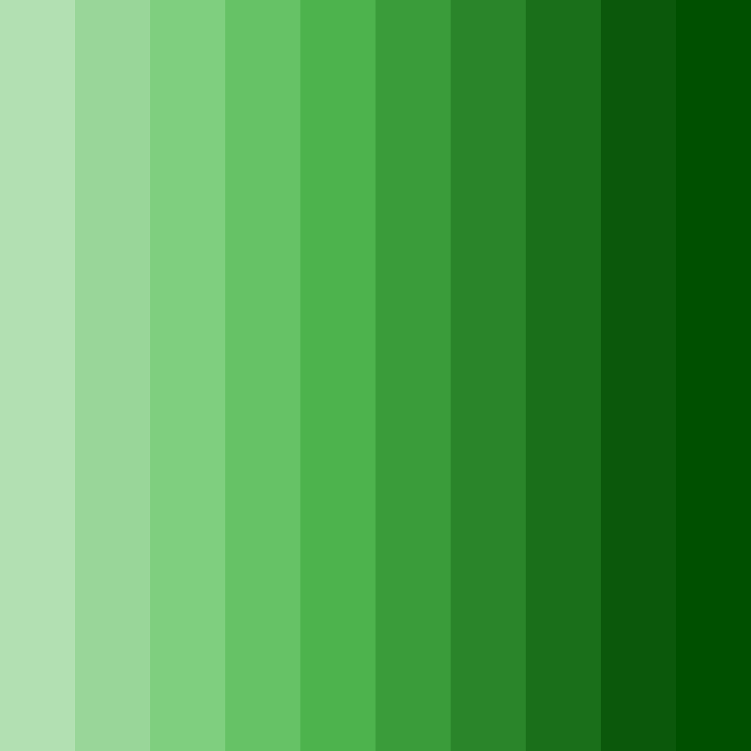 Download emerald serenity color palette PNG image (square)