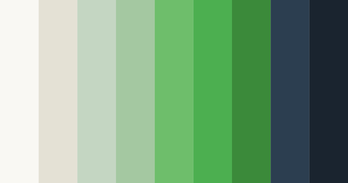 Download blue green harmony color palette PNG image (landscape)