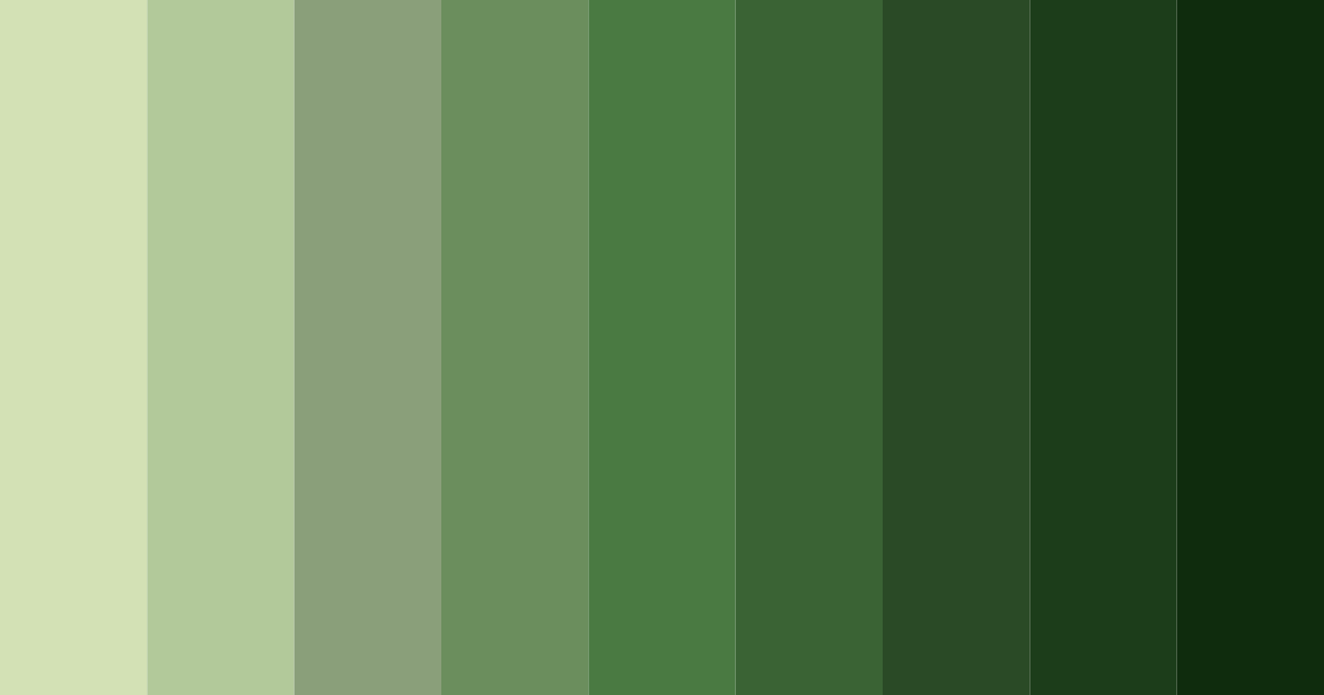 Download light moss green color palette PNG image (landscape)
