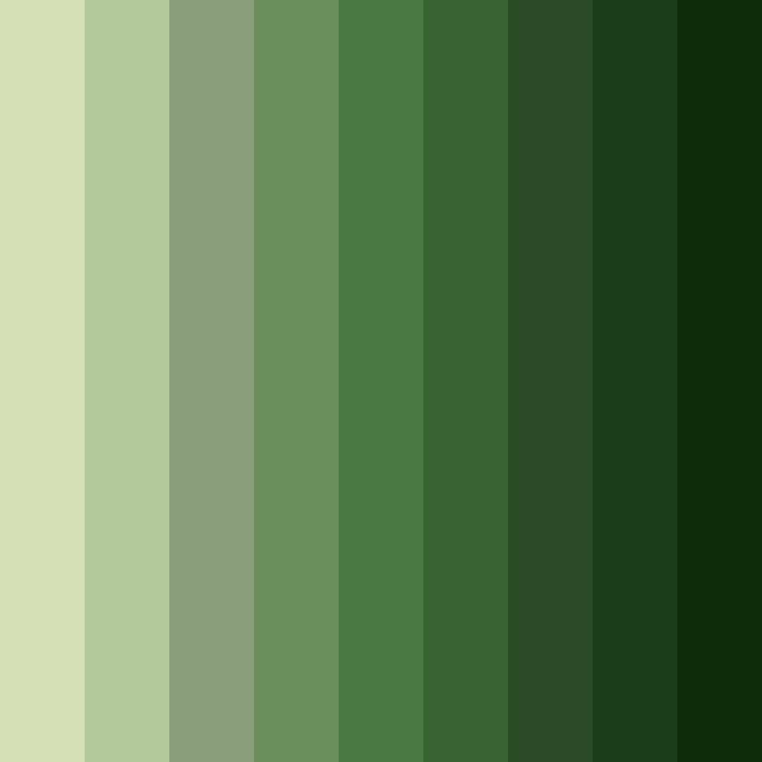Download light moss green color palette PNG image (square)