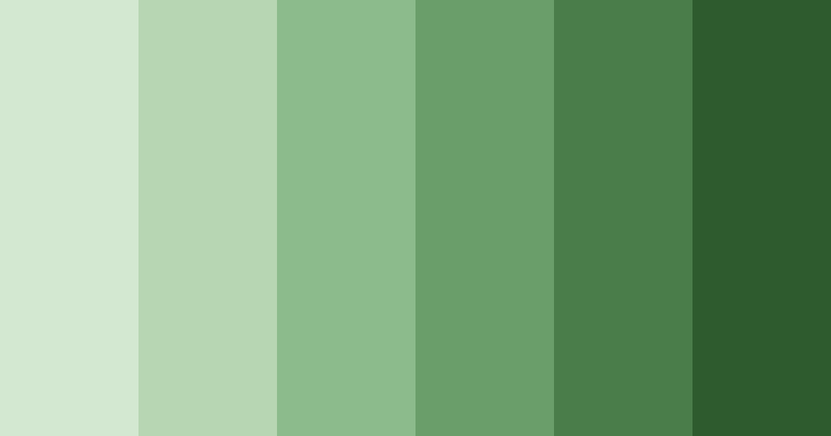Download whispering grove color palette PNG image (landscape)