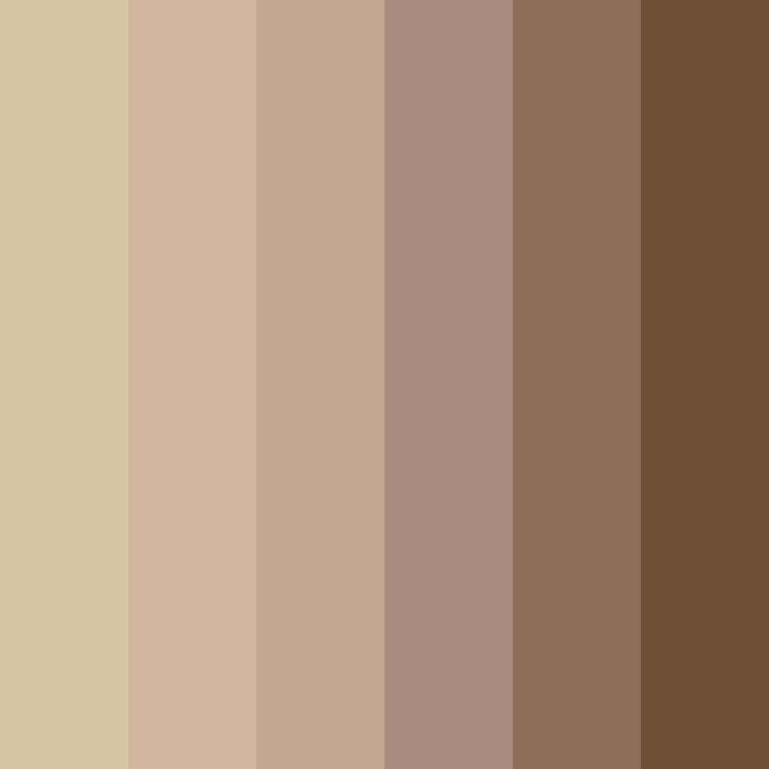 Download desert dunes color palette PNG image (square)