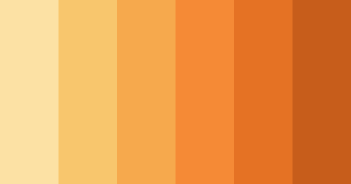 Download sunset harvest color palette PNG image (landscape)
