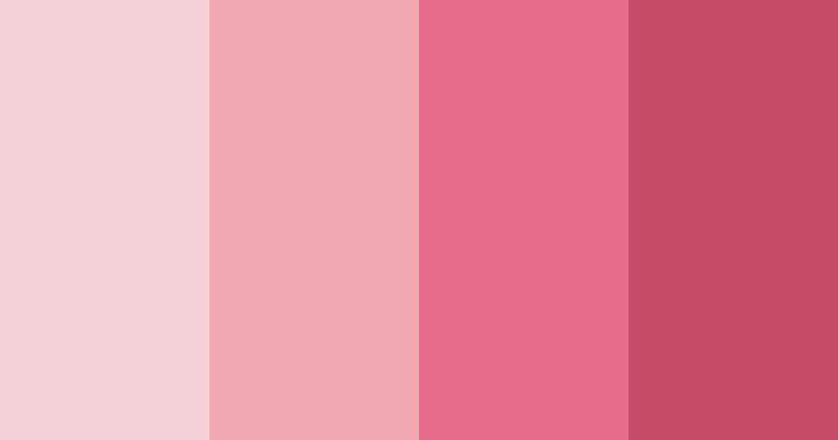 Download rose hues color palette PNG image (landscape)