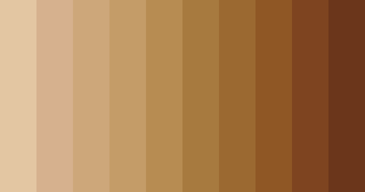 Download brown acorn color palette PNG image (landscape)