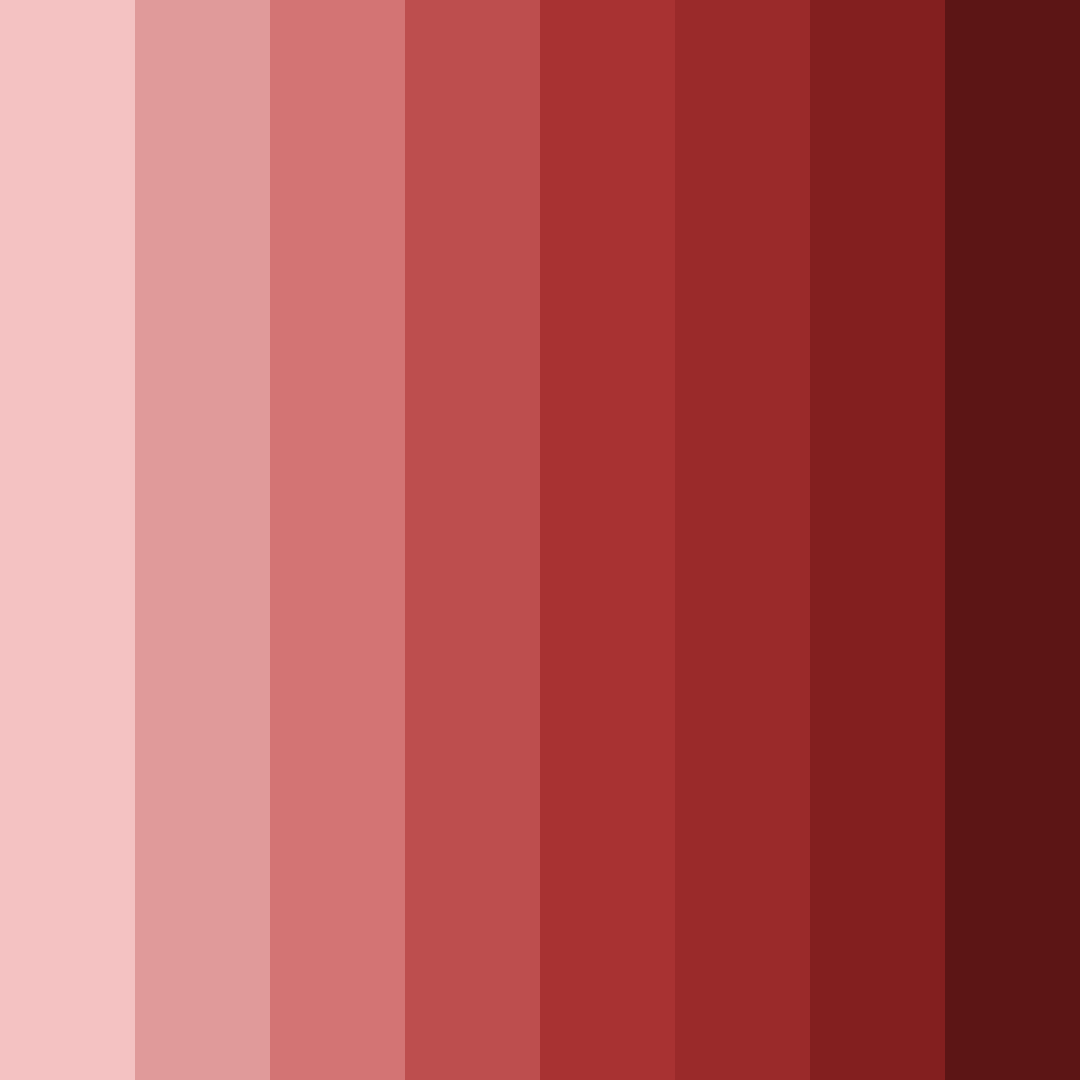 Download deep red color palette PNG image (square)