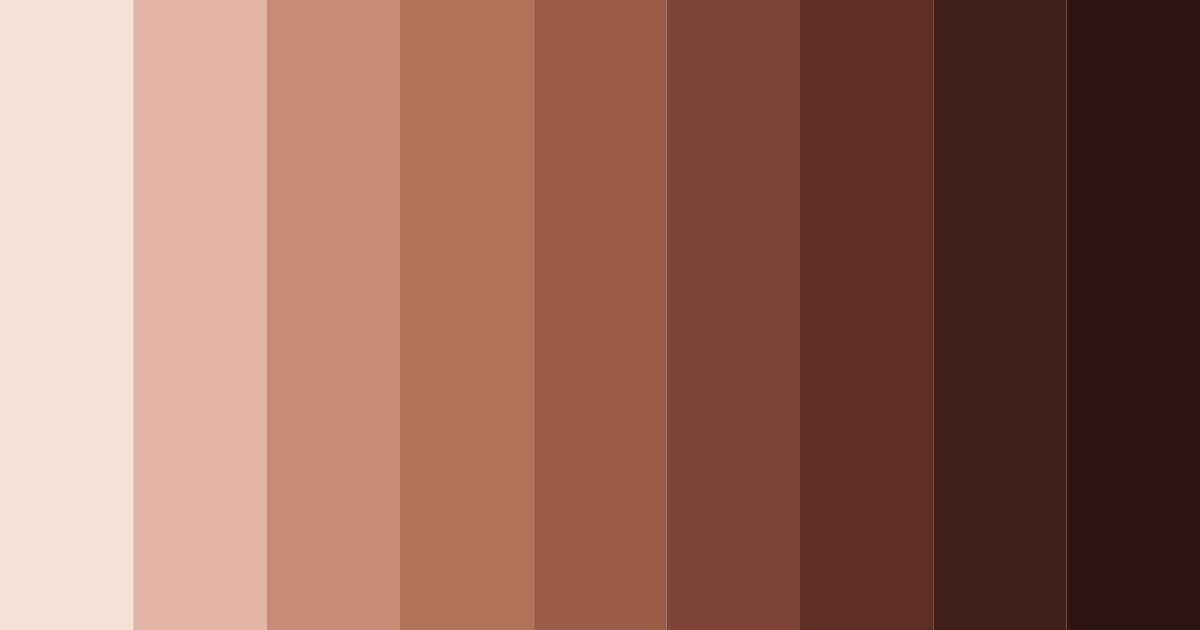 Download leathered elegance color palette PNG image (landscape)