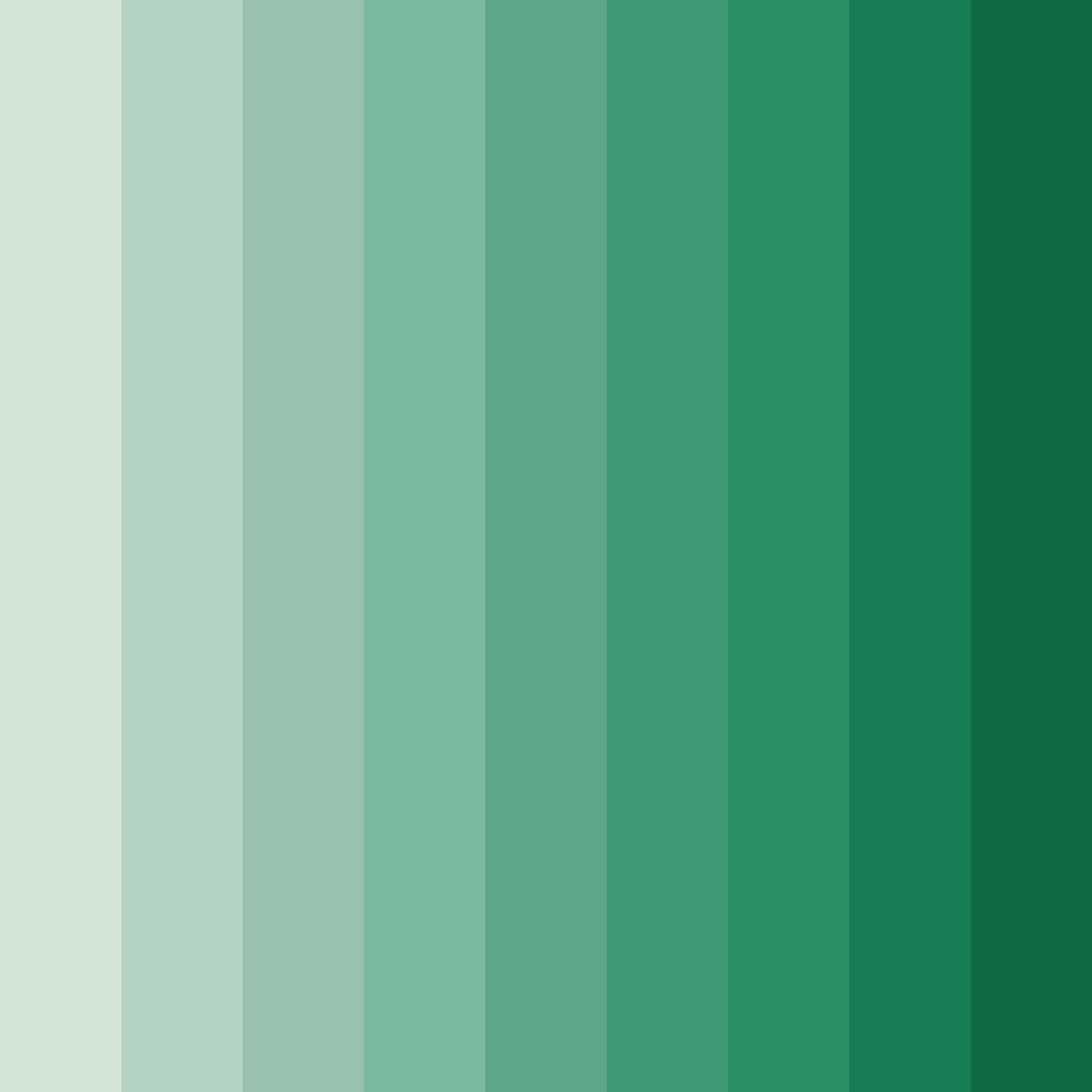 Download whispers of the sage color palette PNG image (square)
