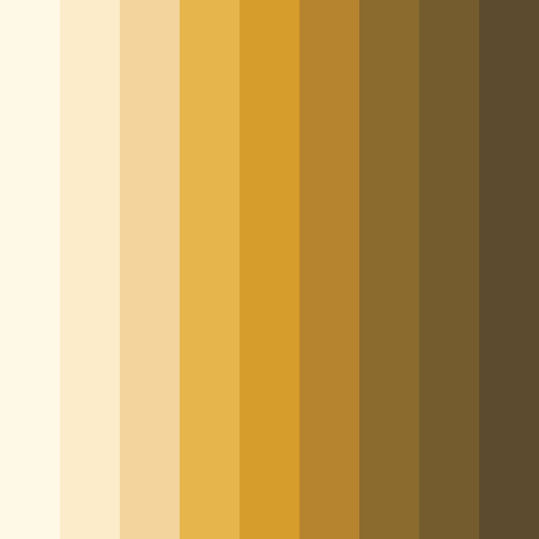 Download whispers of warmth color palette PNG image (square)