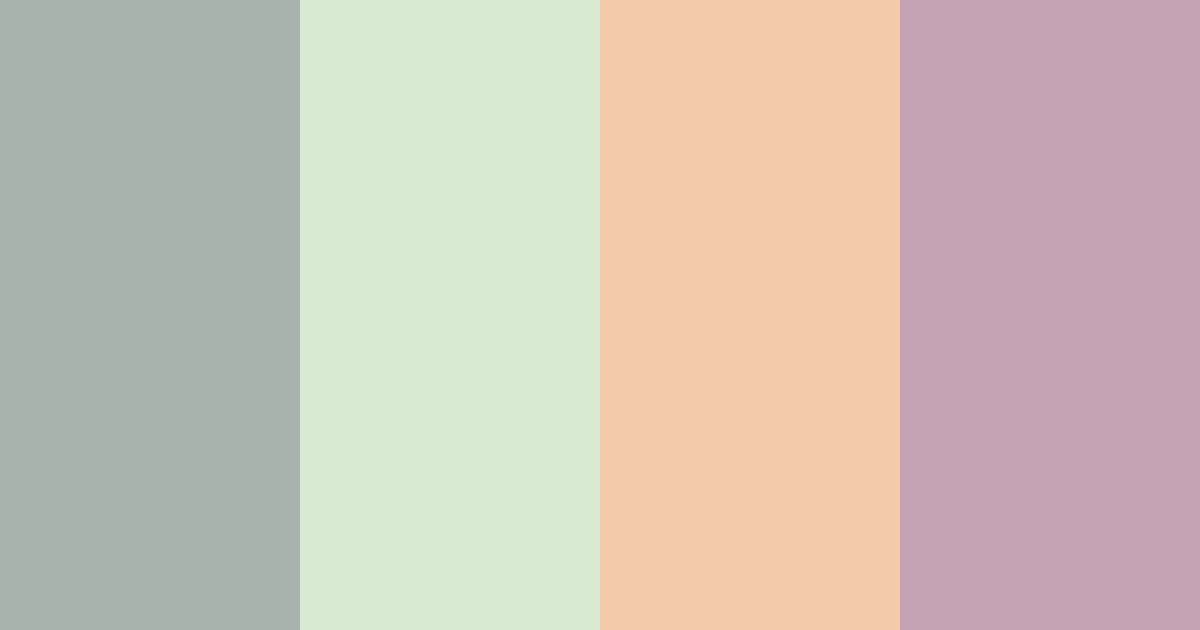 Download sage garden pastels color palette PNG image (landscape)