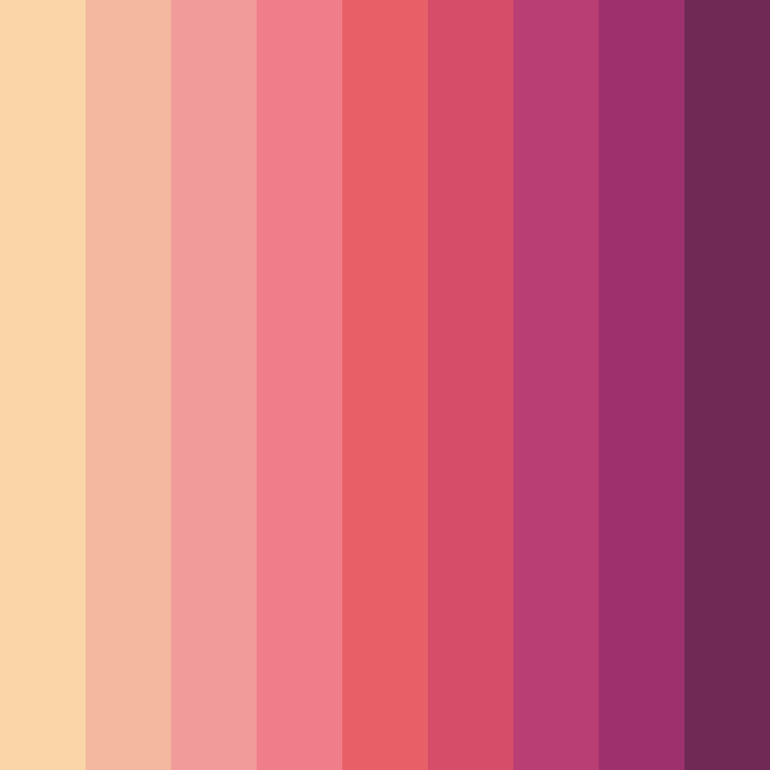 Download pink drink party color palette PNG image (square)