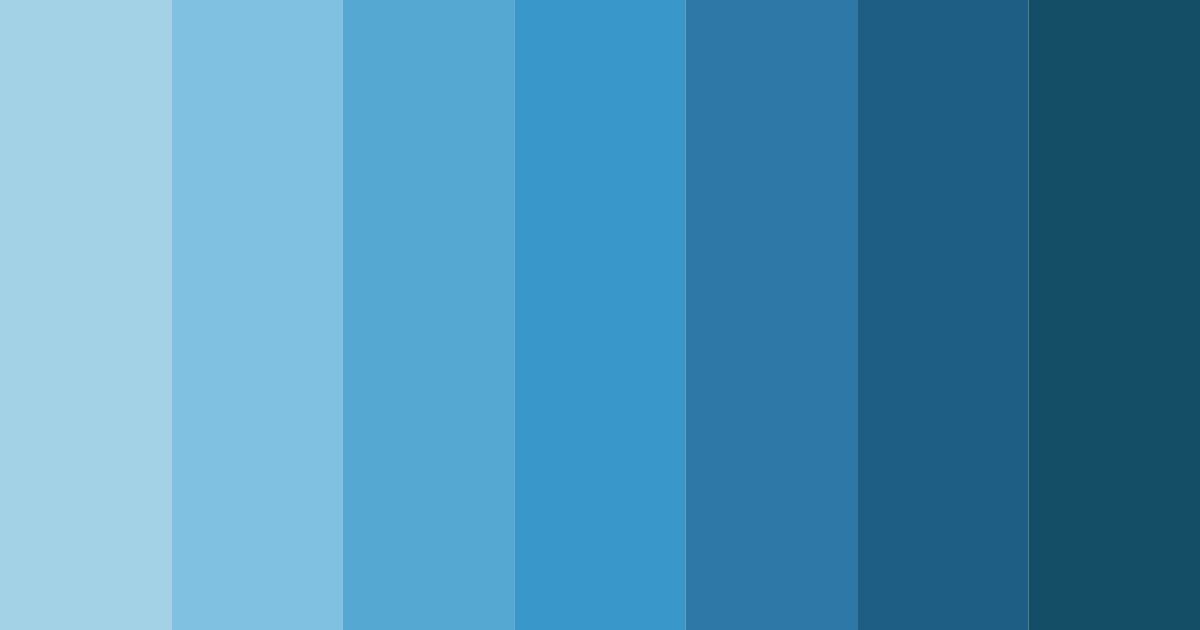 Download blue ocean breeze color palette PNG image (landscape)
