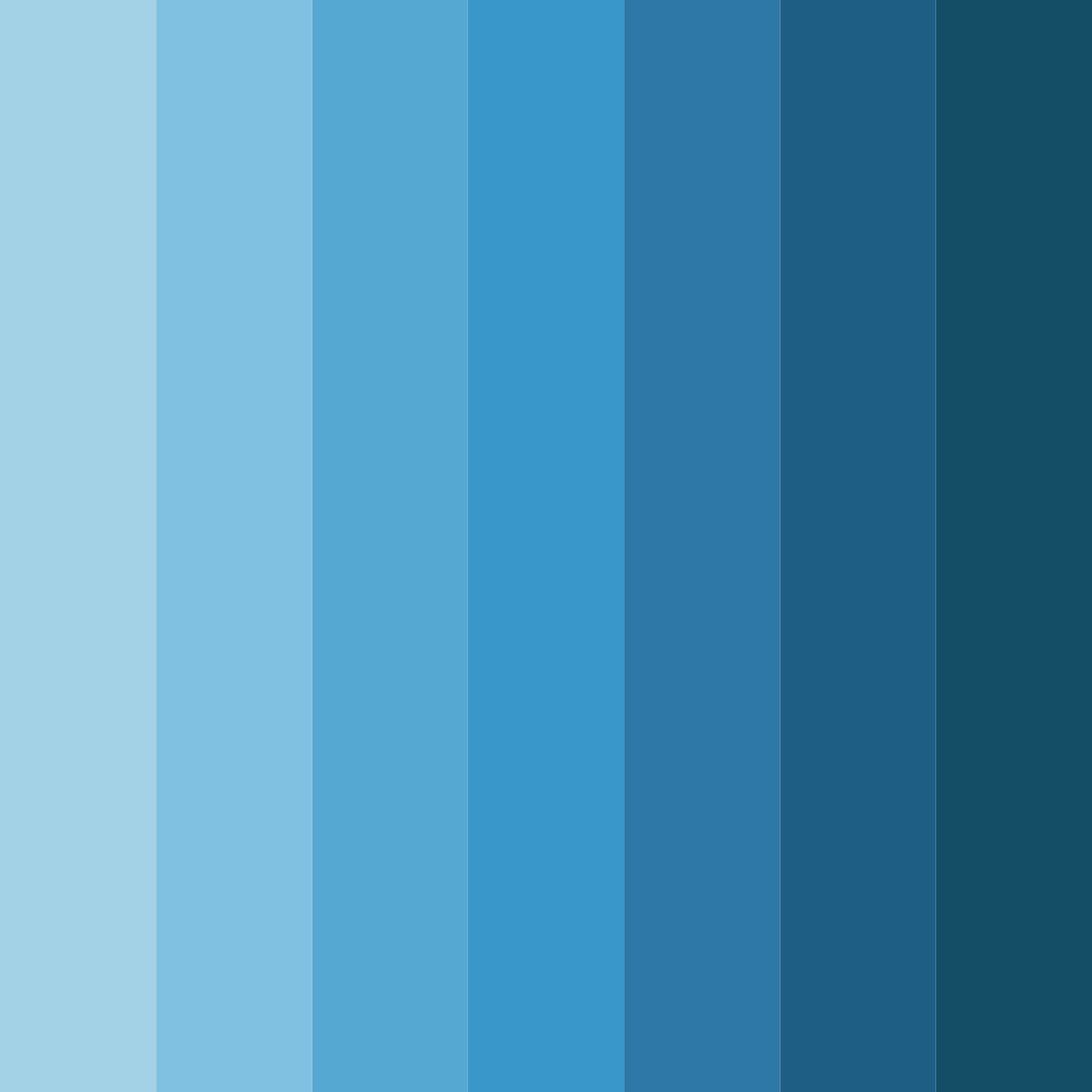 Download blue ocean breeze color palette PNG image (square)