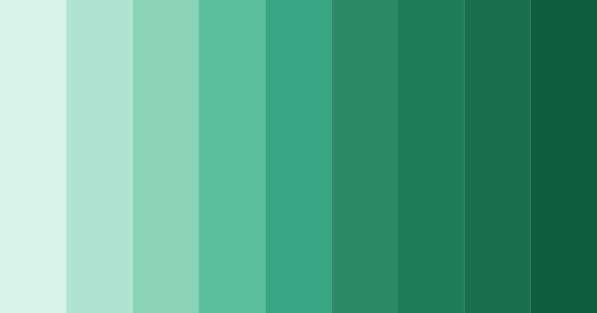 Download botanical circuitry color palette PNG image (landscape)