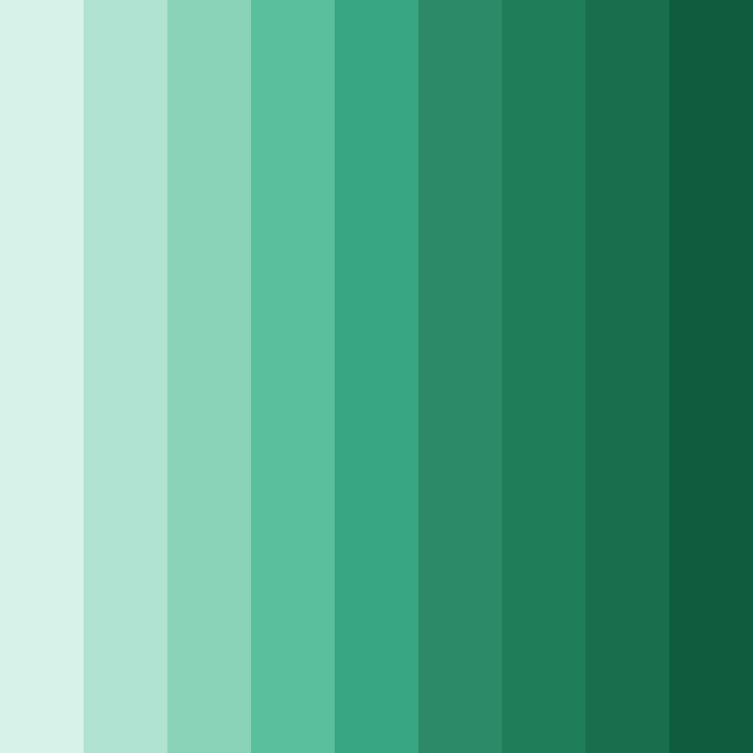 Download botanical circuitry color palette PNG image (square)