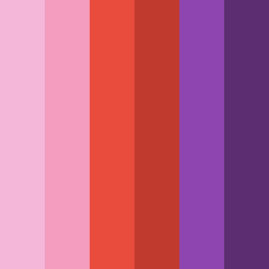 Download blush rhapsody color palette PNG image (square)
