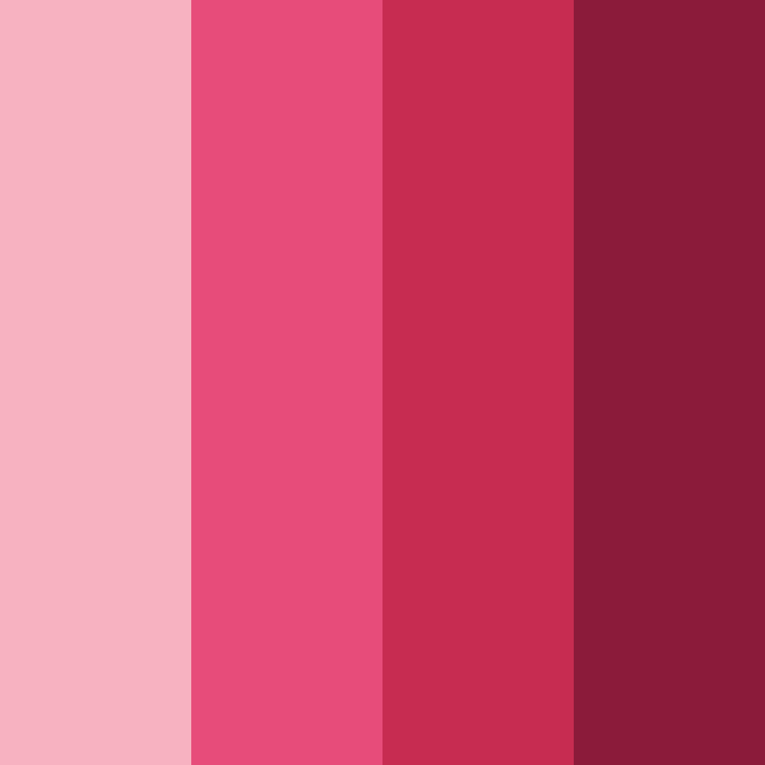 Download raspberry delight color palette PNG image (square)