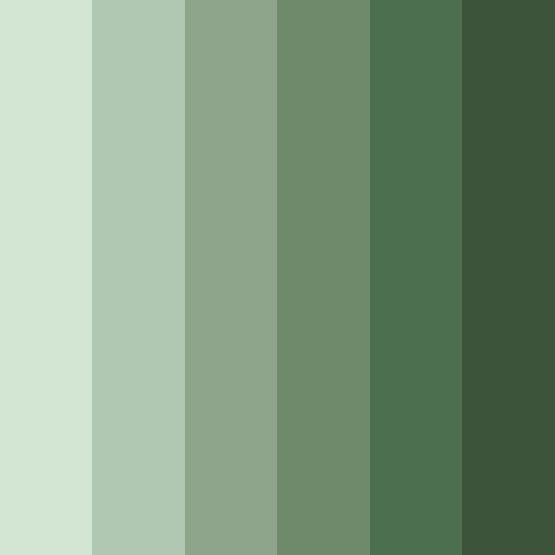 Download deep olive green color palette PNG image (square)