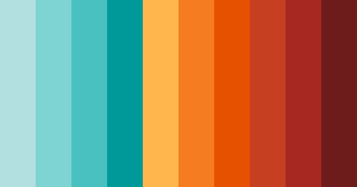 Download deep ocean ember color palette PNG image (landscape)