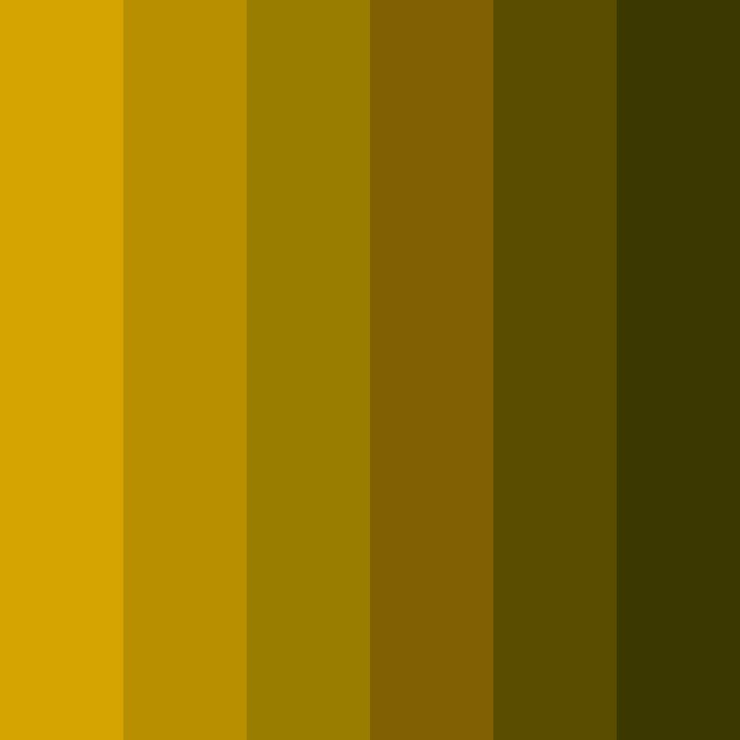 Download golden king color palette PNG image (square)